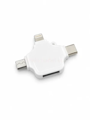 Рекламен USB адаптер 3-в-1 • Рекламни технологични продукти